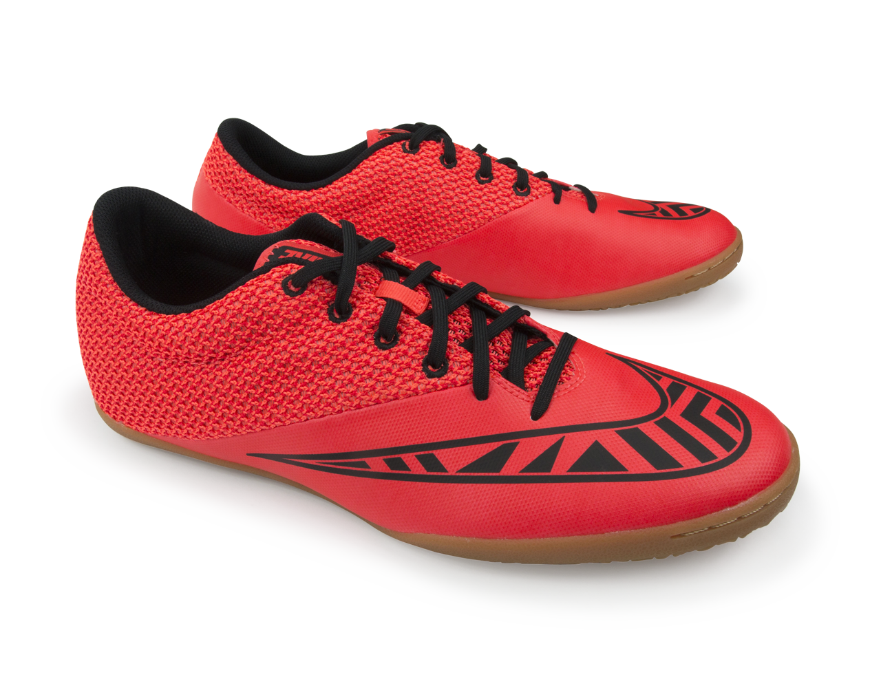 Nike Men's Mercurial Pro Indoor Soccer Shoes Bright Crimson/Black/Hot Lava