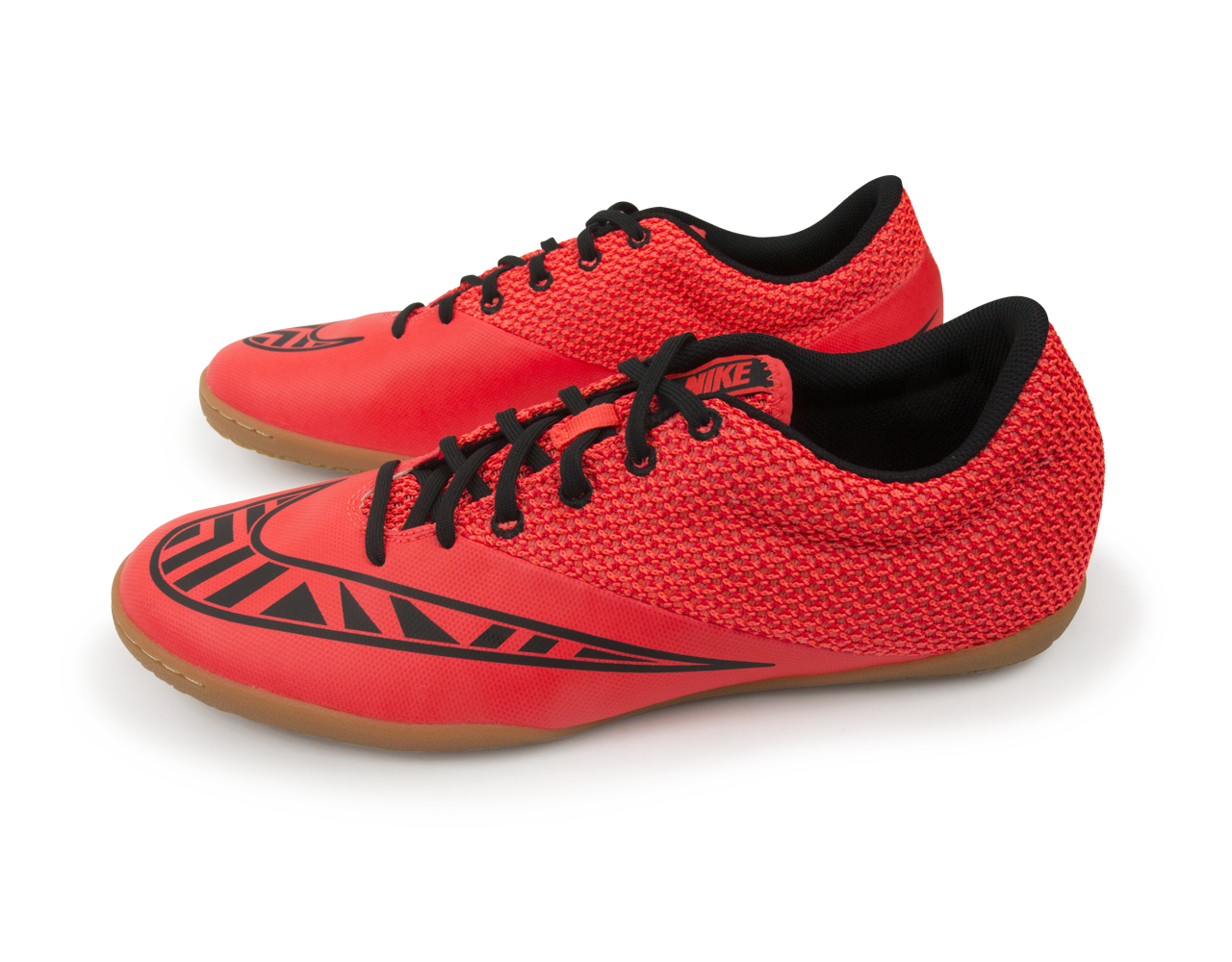 Nike Men's Mercurial Pro Indoor Soccer Shoes Bright Crimson/Black/Hot Lava