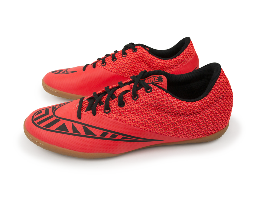 Nike Men's Mercurial Pro Indoor Soccer Shoes Bright Crimson/Black/Hot Lava