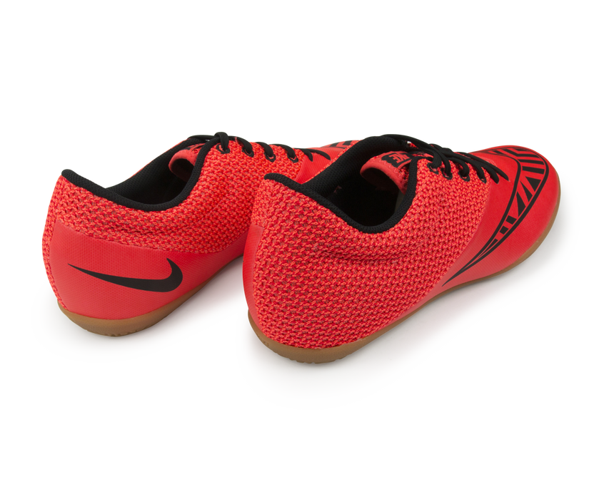 Nike Men's Mercurial Pro Indoor Soccer Shoes Bright Crimson/Black/Hot Lava