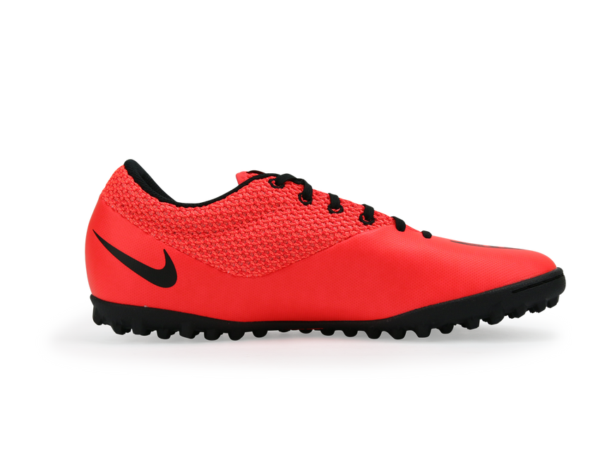 Nike Men's Mercurial Pro Turf Soccer Shoes Bright Crimson/Black/Hot Lava