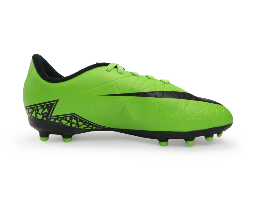 Nike Kids Hypervenom Phelon FG Green Strike/Black