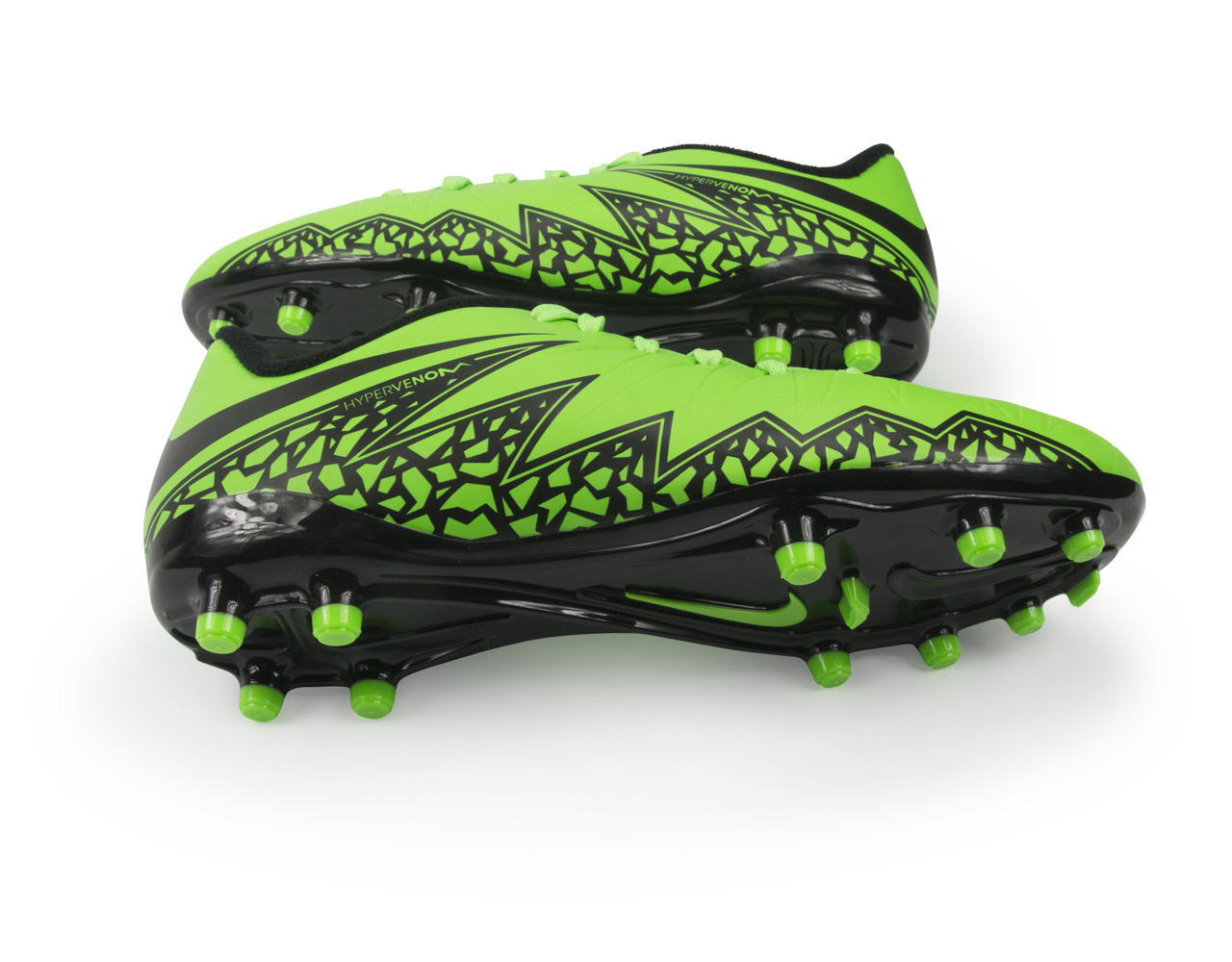 Nike Kids Hypervenom Phelon FG Green Strike/Black