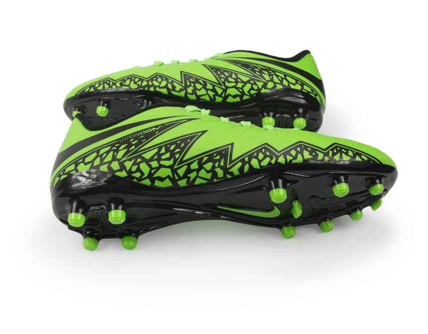 Nike Kids Hypervenom Phelon FG Green Strike/Black