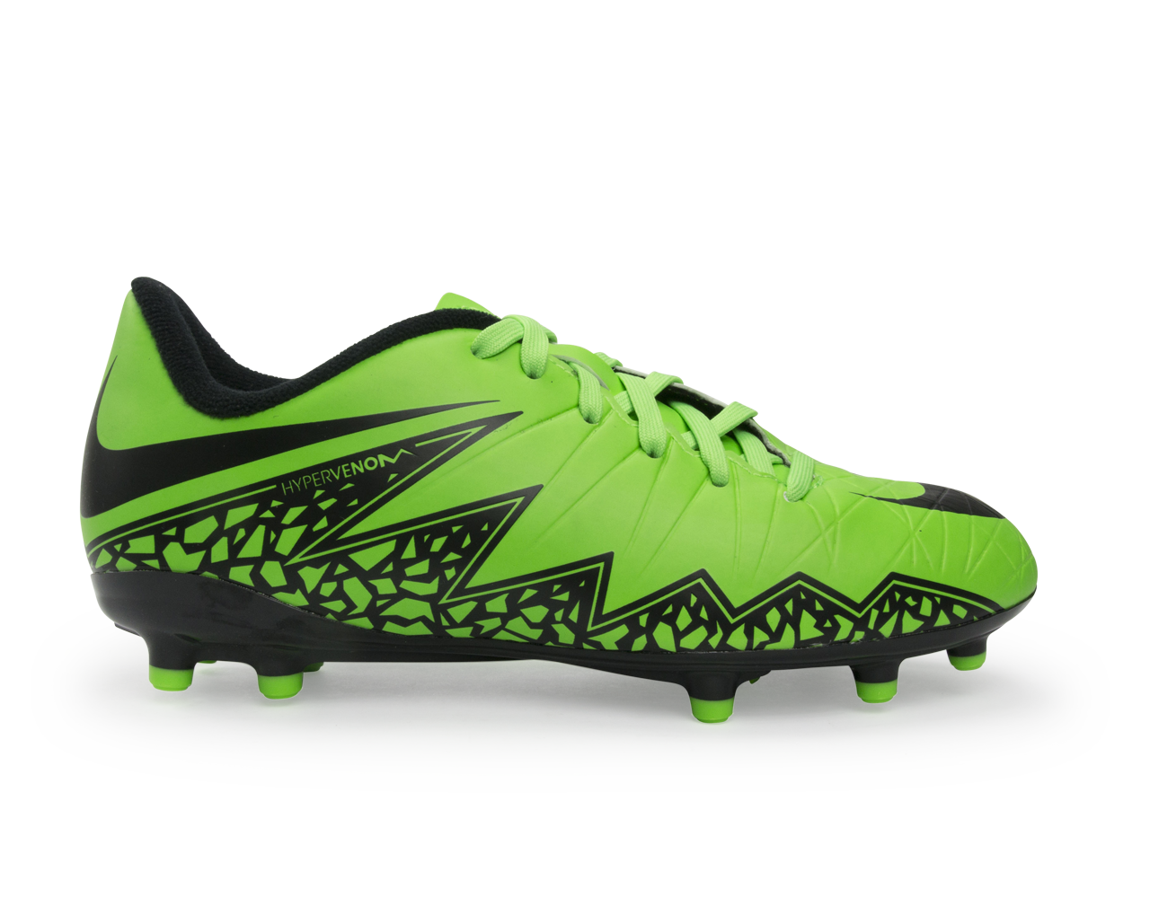 Nike Kids Hypervenom Phelon FG Green Strike/Black
