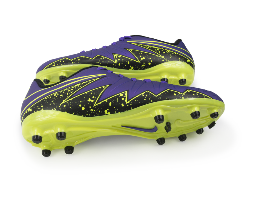Nike Kids Hypervenom Phelon II FG Hyper Grape/Black/Volt