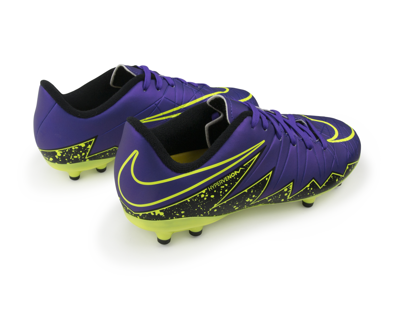 Nike Kids Hypervenom Phelon II FG Hyper Grape/Black/Volt