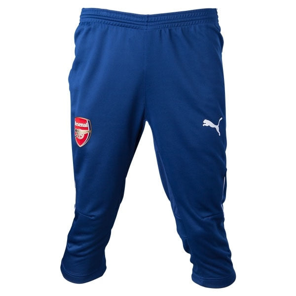 PUMA Men's Arsenal 3/4 Training Pants Estate Blue/White