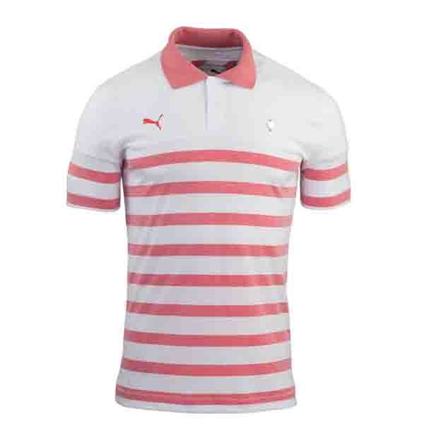 PUMA Men's Arsenal FC AFC Polo White/Red