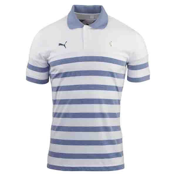 PUMA Men's Arsenal FC AFC Polo White/Blue