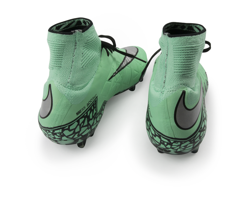 Nike Men's Hypervenom Phantom II FG Green Glow/Metallic Silver/Hyper Orange