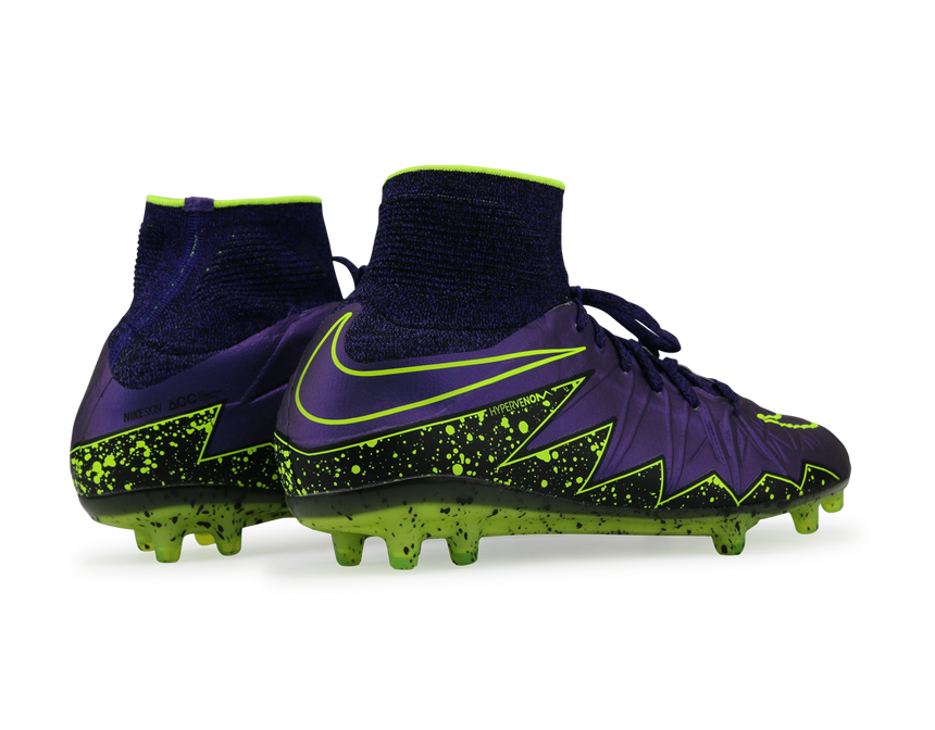 Nike Men's Hypervenom Phantom II FG Hyper Grape/Black/Volt