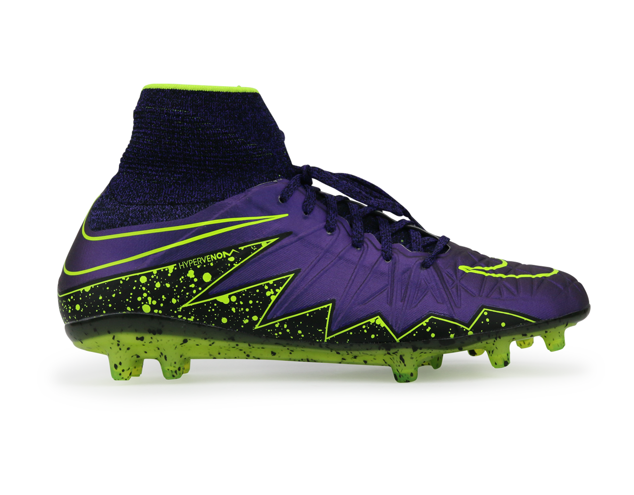 Nike Men's Hypervenom Phantom II FG Hyper Grape/Black/Volt