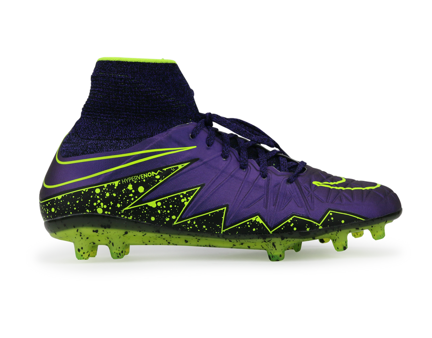 Nike Men's Hypervenom Phantom II FG Hyper Grape/Black/Volt