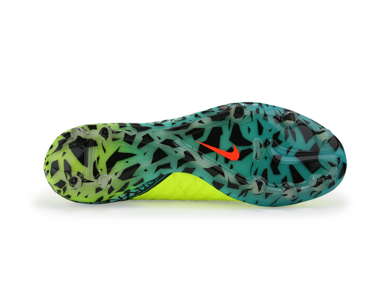 Nike Men's Hypervenom Phantom II FG Volt/Black Hyper/Turquoise Clear Jade