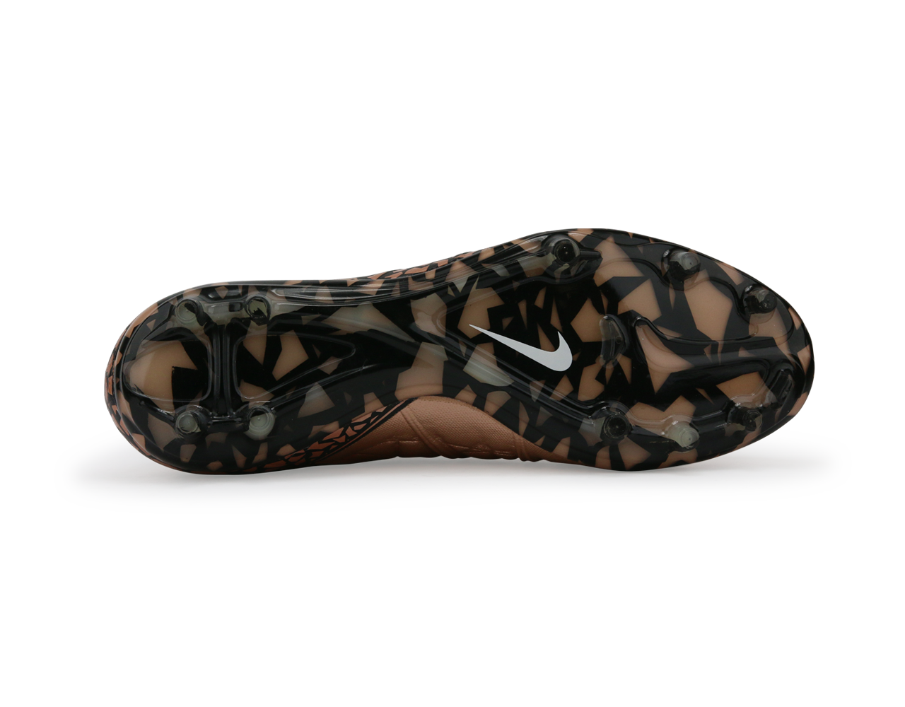 Nike Men's Hypervenom Phantom II FG Metallic Red Bronze/Green Glow/Black