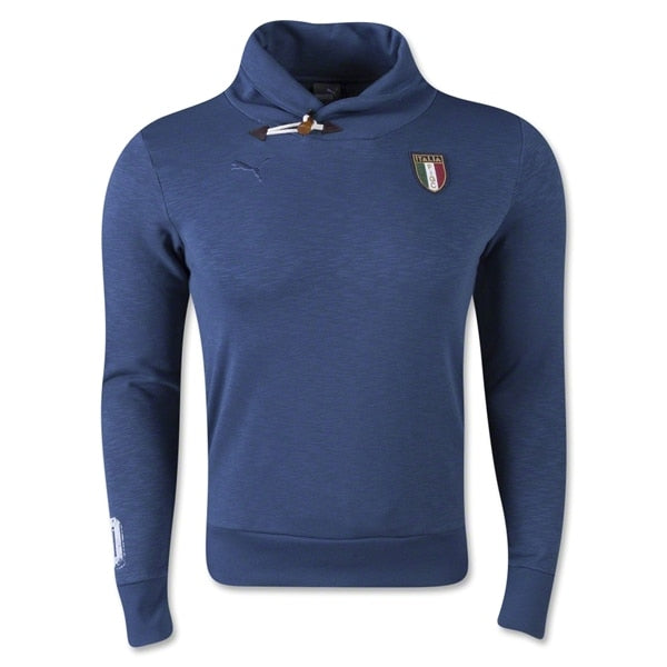 PUMA Men's Italia Azurri Sweater Dark Denim