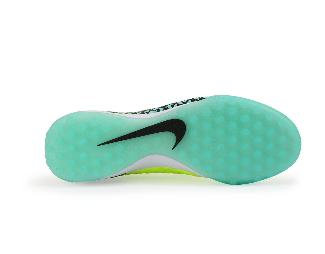 Nike Men's HypervenomX Proximo Turf Soccer Shoes Volt/Black/Black