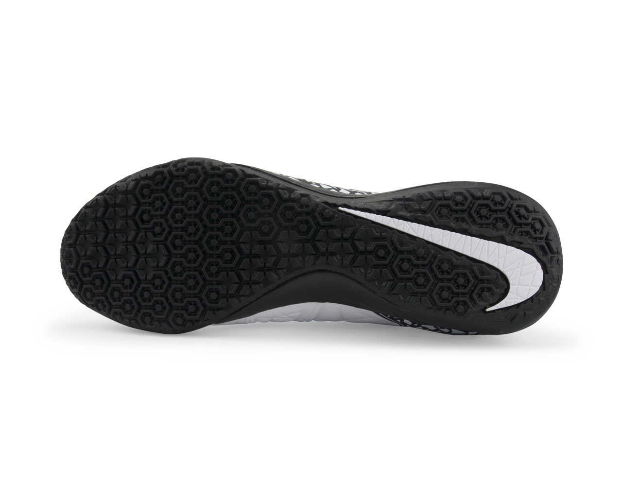 Nike Men's HypervenomX Proximo Indoor Soccer Shoes White/Black/Blanc/Noir