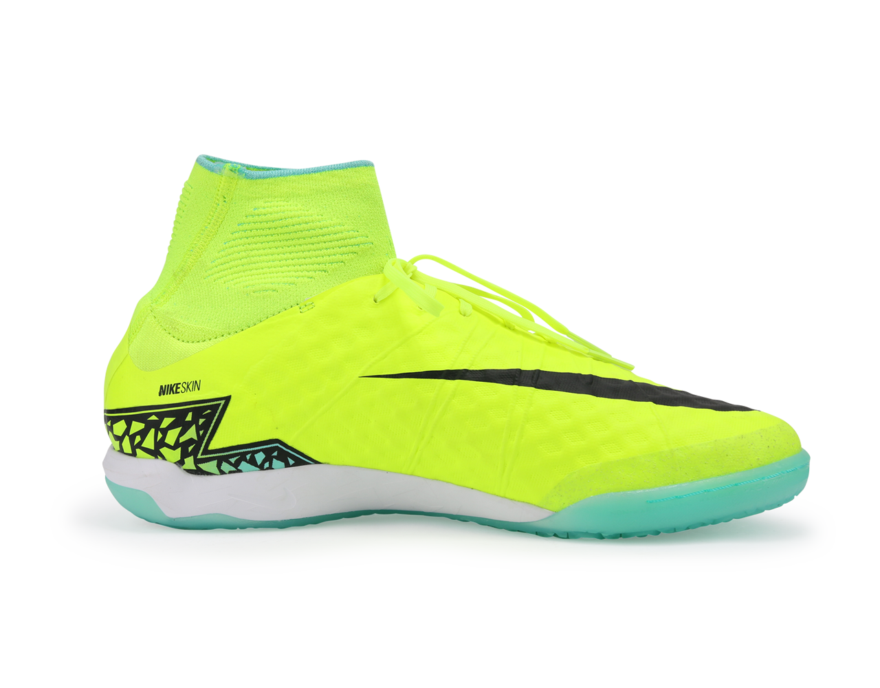 Nike Men's HypervenomX Proximo Indoor Soccer Shoes Volt/Black/Black