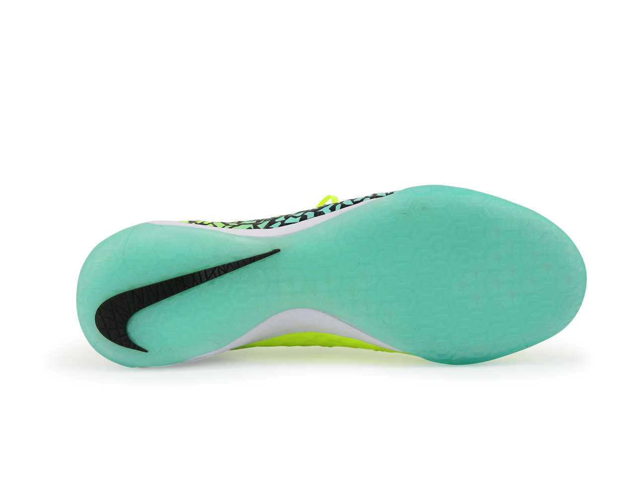 Nike Men's HypervenomX Proximo Indoor Soccer Shoes Volt/Black/Black