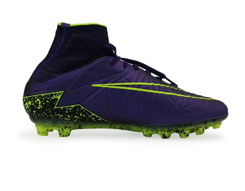 Nike Men's Hypervenom Phantom II AG-R Hyper Grape/Black/Volt