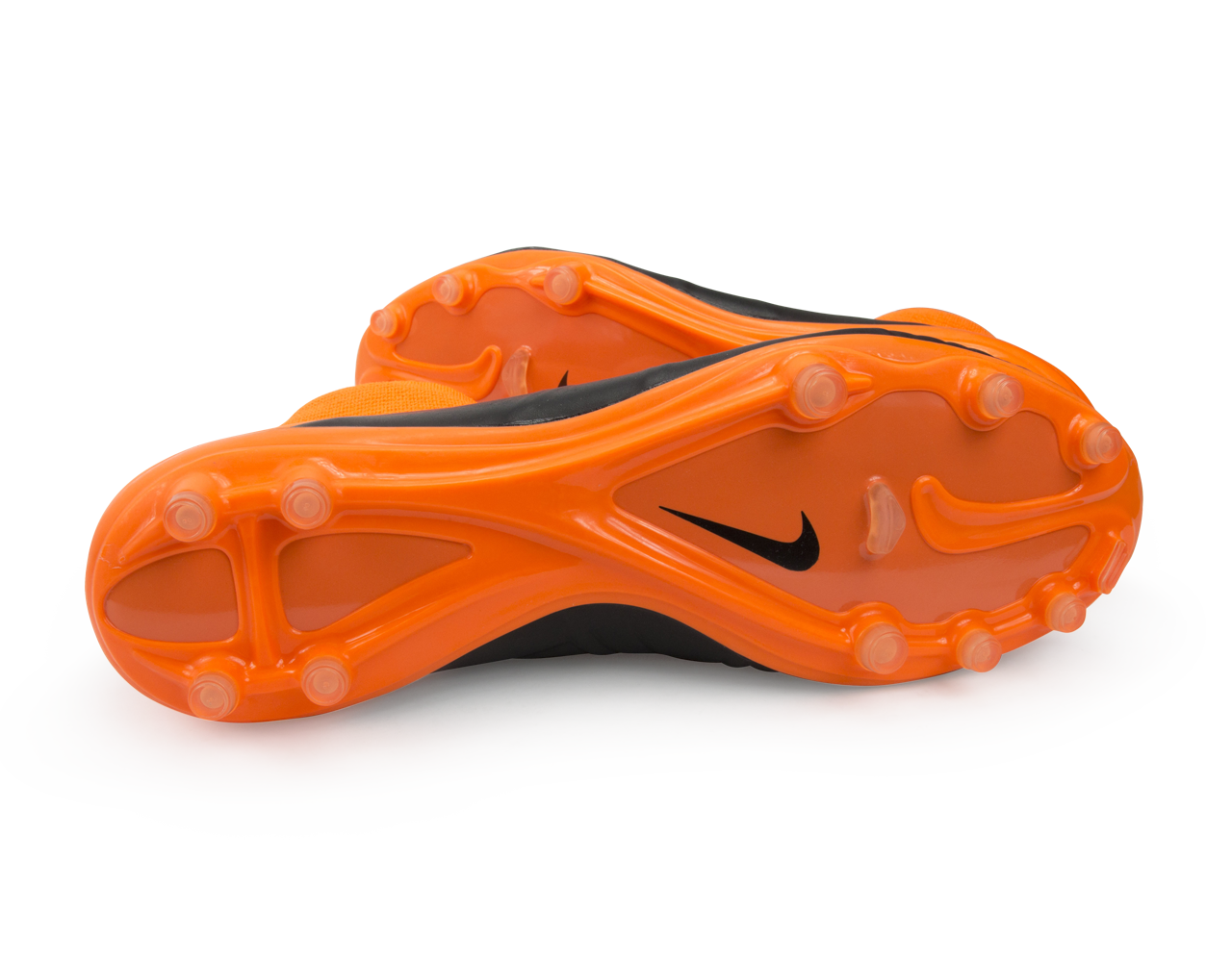 Nike Men's Hypervenom Phatal II Leather FG Black/Total Orange/White