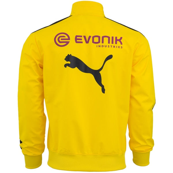 PUMA Men's Borussia Dortmund Stadium Jacket Yellow