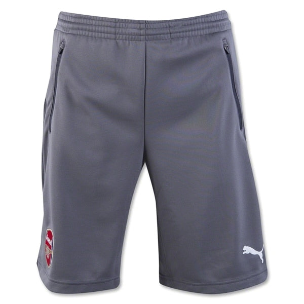 PUMA Men's Arsenal FC Training Shorts Steel Gray/Ebony