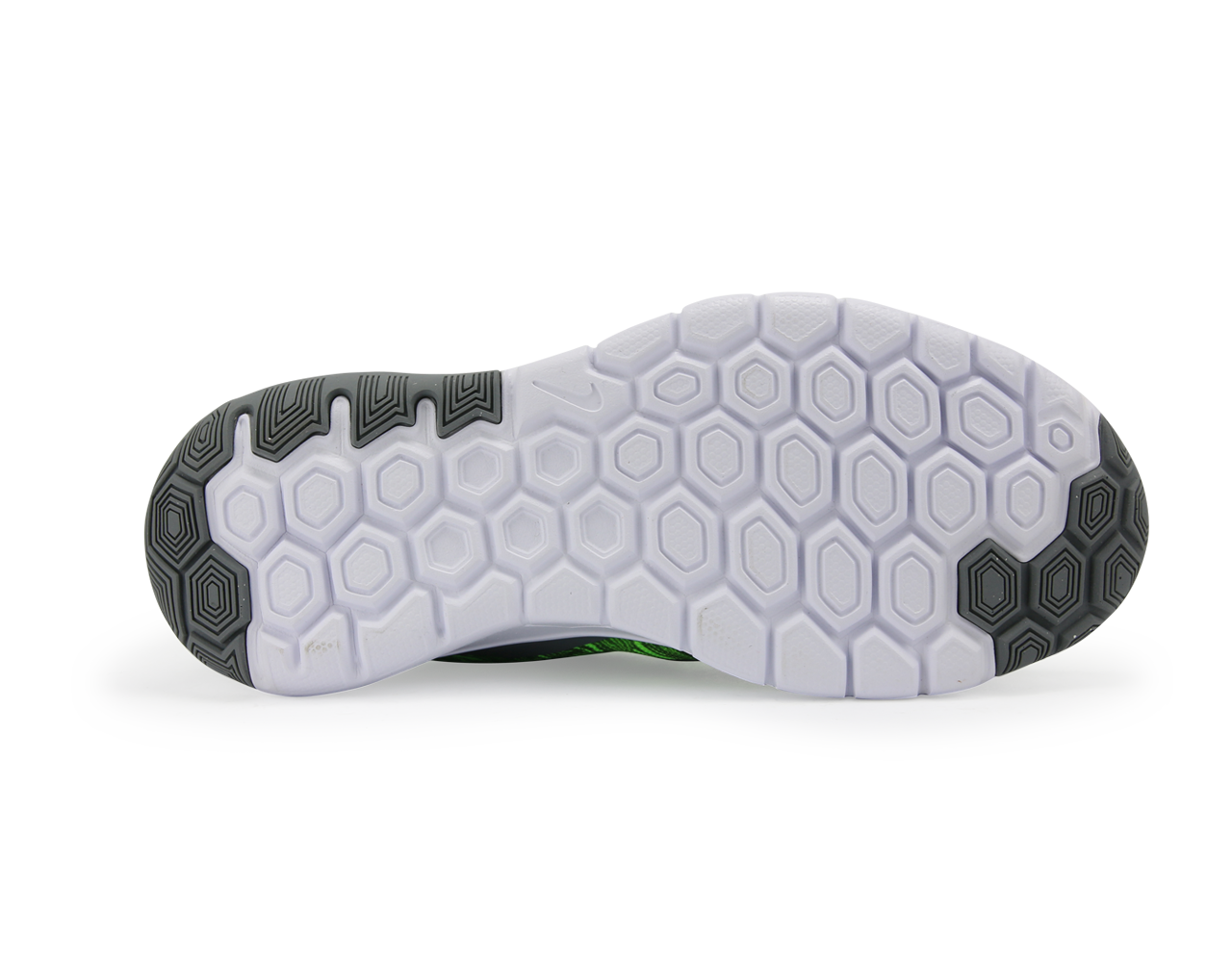 Nike Kids Flex Experience 4 Print GS Electric Green/Black/Grey/White