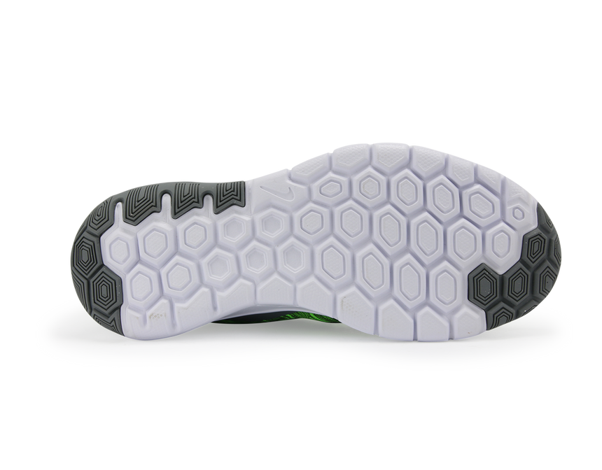 Nike Kids Flex Experience 4 Print GS Electric Green/Black/Grey/White