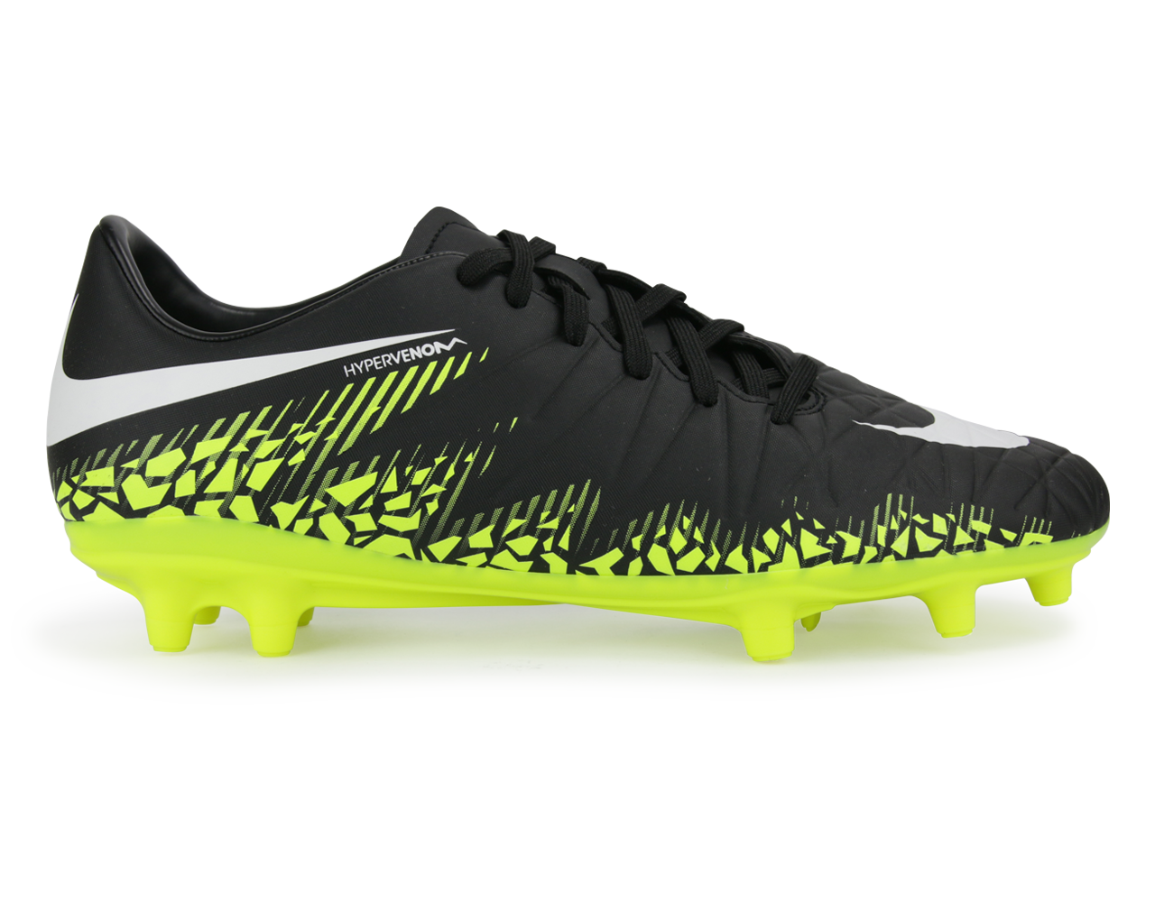 Nike Men's Hypervenom Phelon FG Black/Metallic Hema