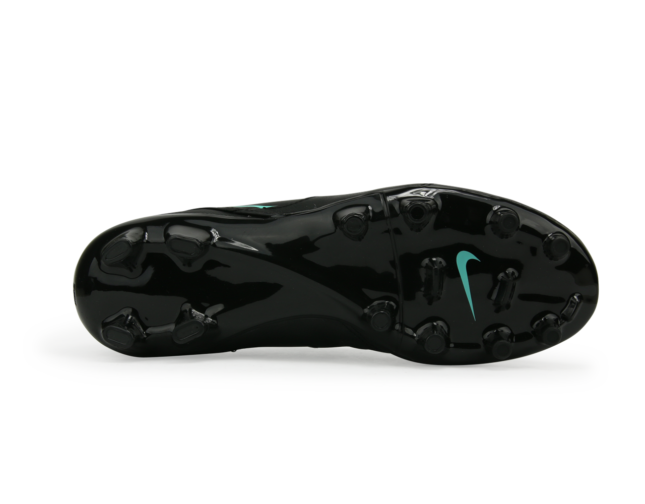 Nike Men's Tiempo Genio II FG Black/Hyper Turqouise