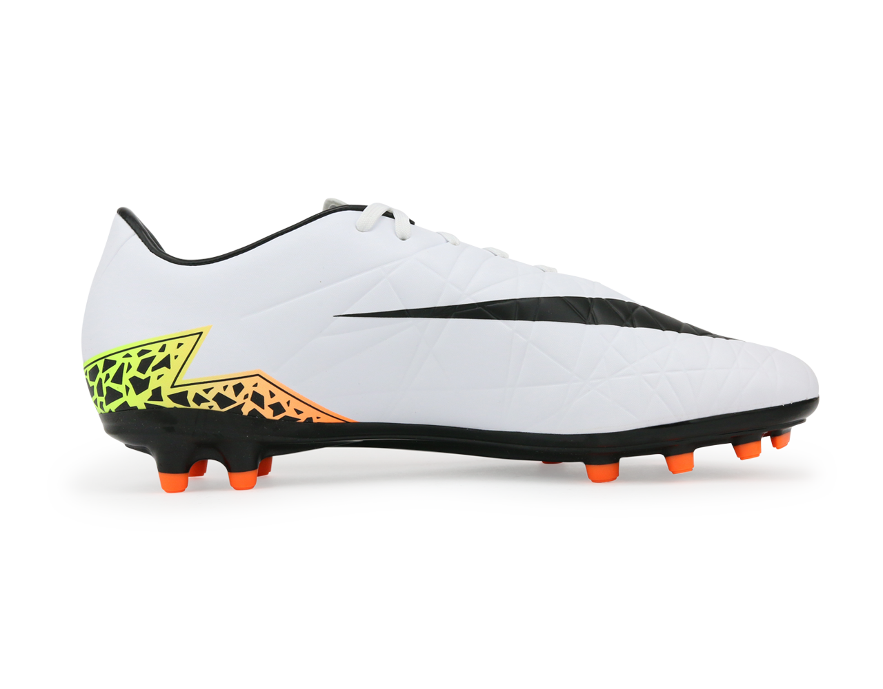 Nike Men's Hypervenom Phelon FG White/Black/Orange Total