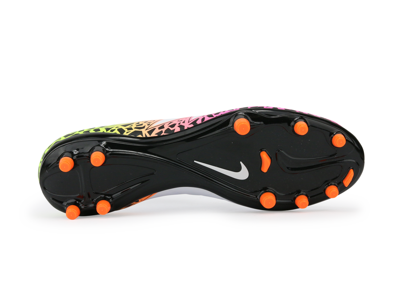 Nike Men's Hypervenom Phelon FG White/Black/Orange Total