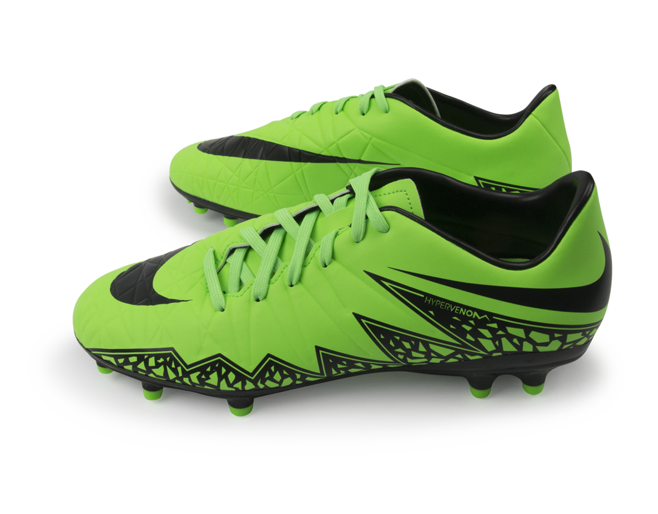 Nike Men's Hypervenom Phelon FG Green Strike/Black/Noir