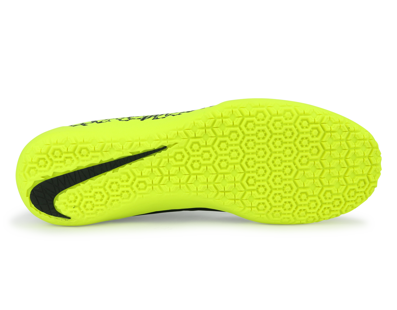 Nike Men's Hypervenom Phelon Indoor Soccer Shoes Black/White/Volt