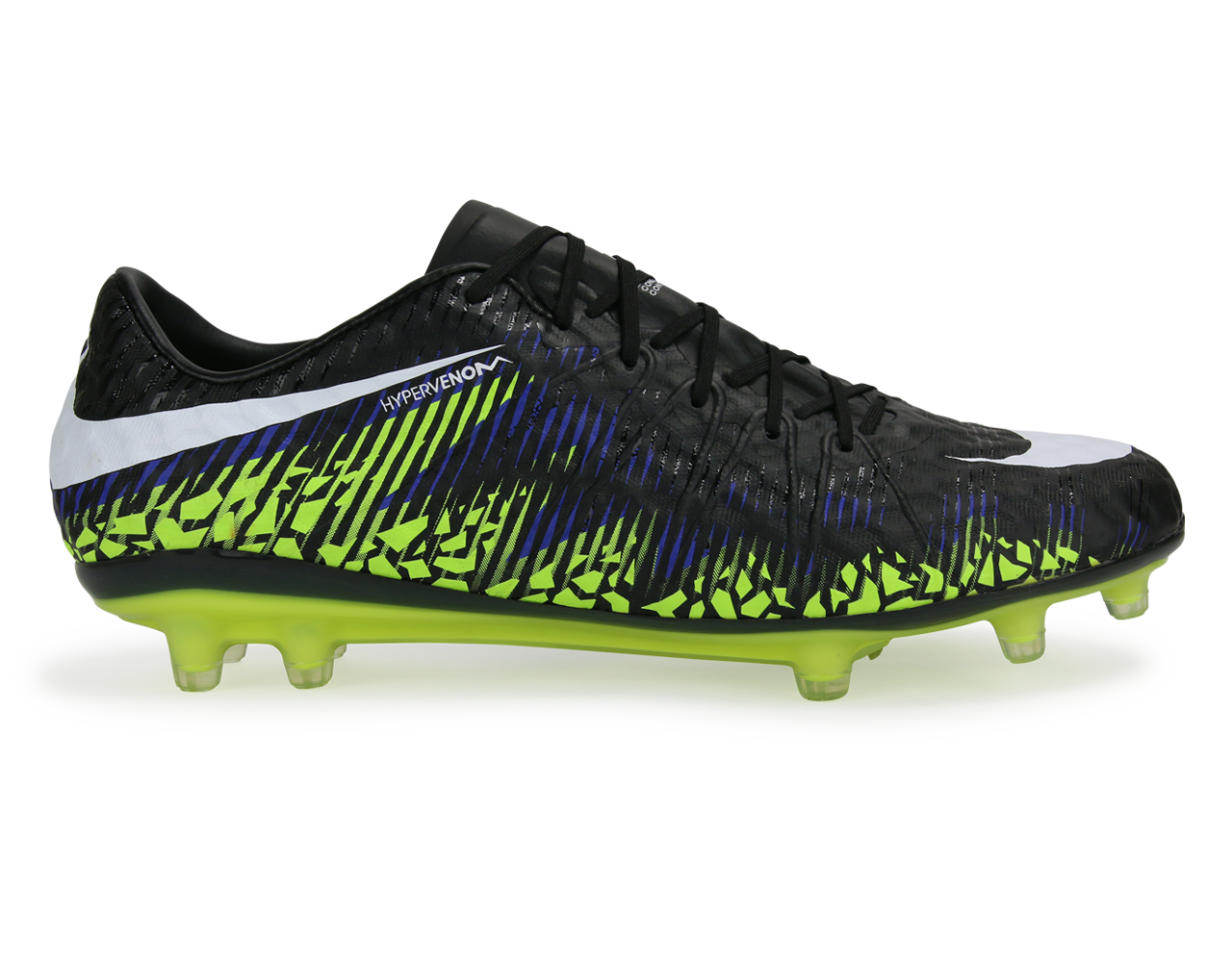Nike Men's Hypervenom Phinish FG Black/Metalic Hema