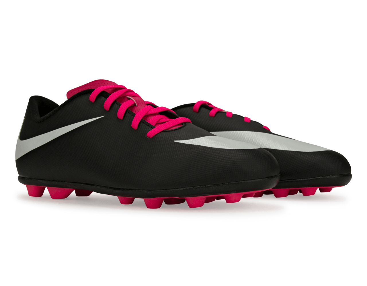 Nike Kids Bravata FG-R Black/White/Pink Flash