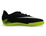 Nike Kids Hypervenom Phelon II Indoor Soccer Shoes Black/Volt