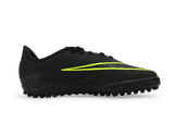 Nike Kids Hypervenom Phelon II Turf Soccer Shoes Black/Black/Volt