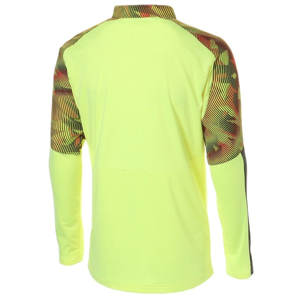 PUMA Men's Manchester City 19/20 1/4 Zip Fizzy Yellow/Asphalt