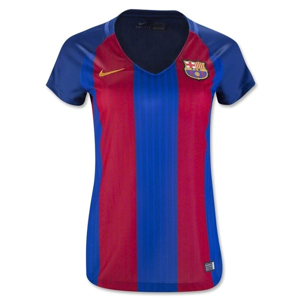 Nike Women's FC Barcelona 16/17 Home Jersey Sport Royal/Gym Red/University Gold
