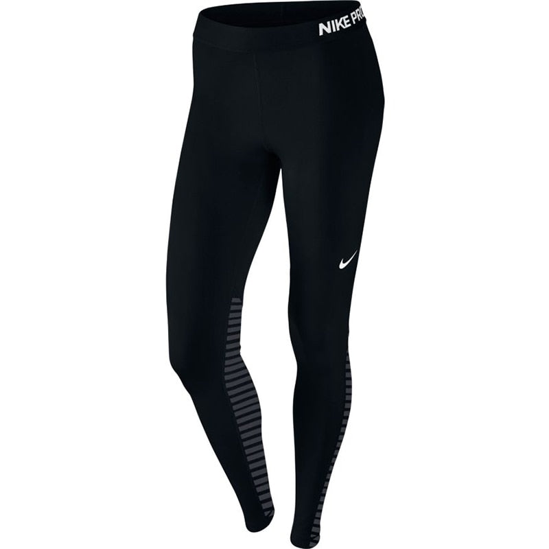 Nike Women's Pro Warm Tights Black/White