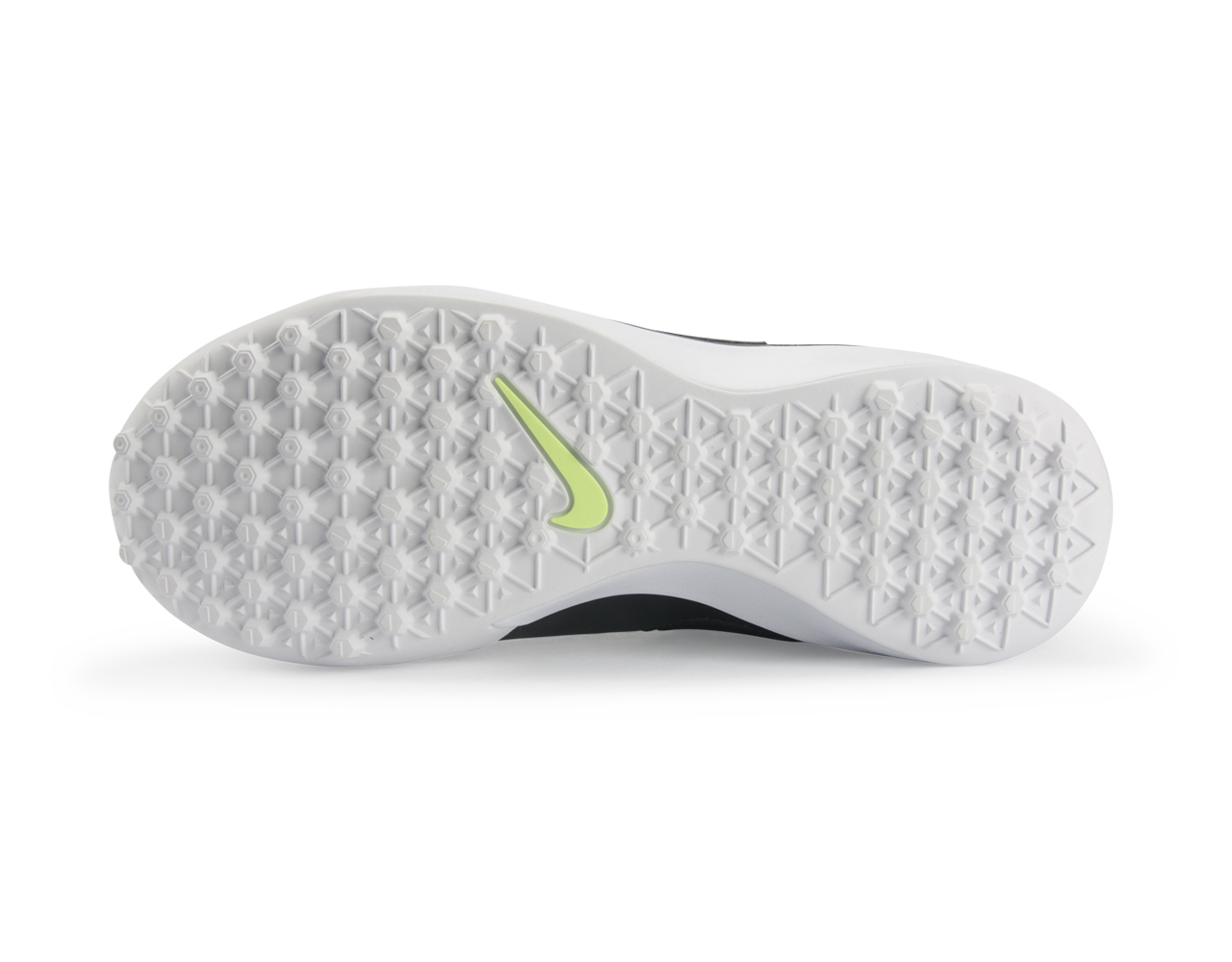 Nike Kids MagistaX Pro Turf Soccer Shoes Black/Metallic Pewter/White