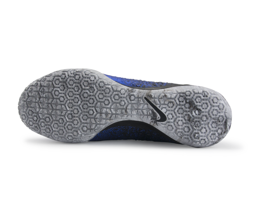 Nike Men's MercurialX Proximo CR Indoor Soccer Shoes Deep Royal Blue/Metallic Silver