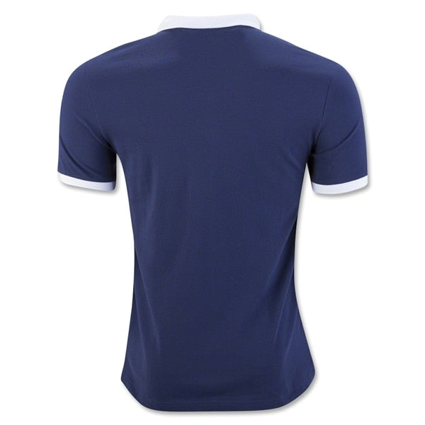 Nike Men's Paris Saint-Germain Core Polo Midnight Navy/White