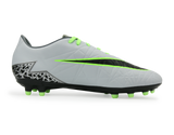 Nike Men's Hypervenom Phelon II FG Pure Platinum/Black/Ghost Green