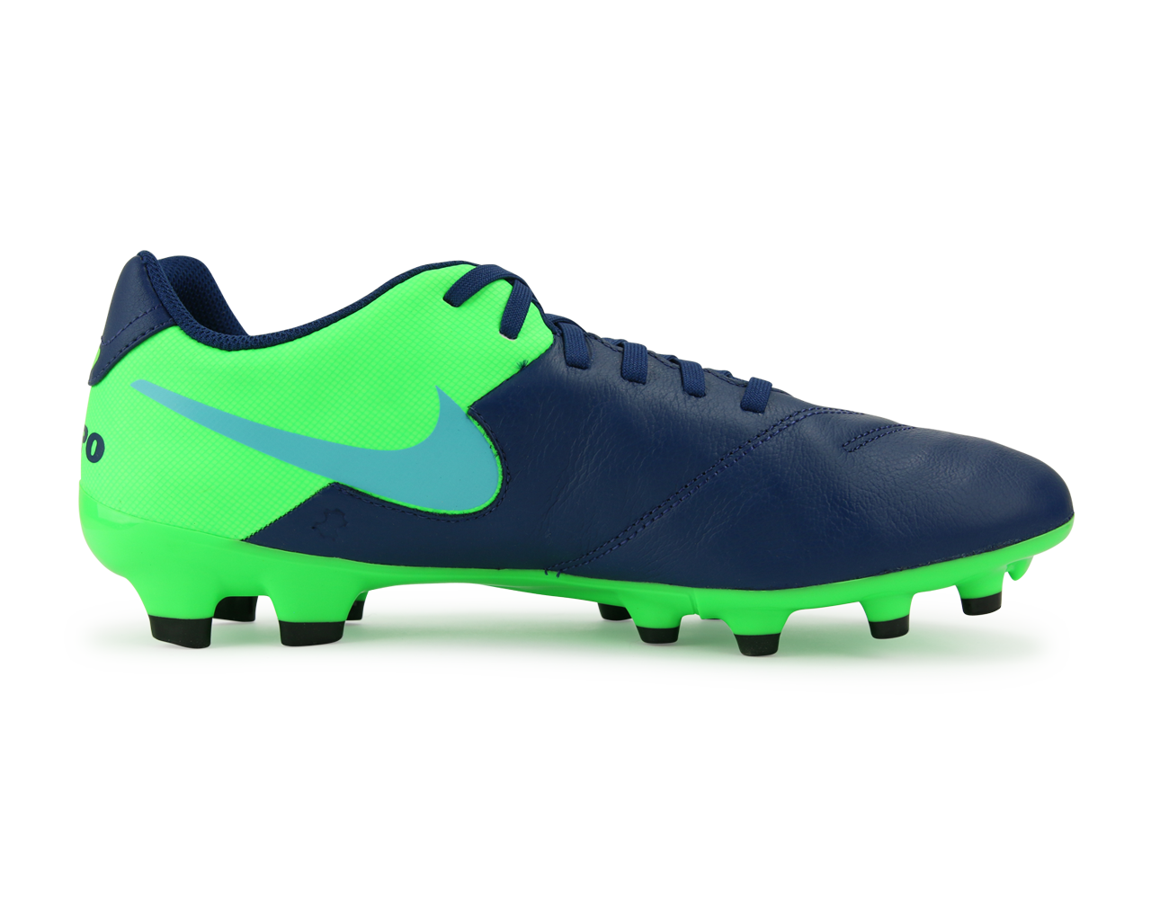 Nike Men's Tiempo Genio II FG Coastal Blue/Polarized Blue/Rage Green