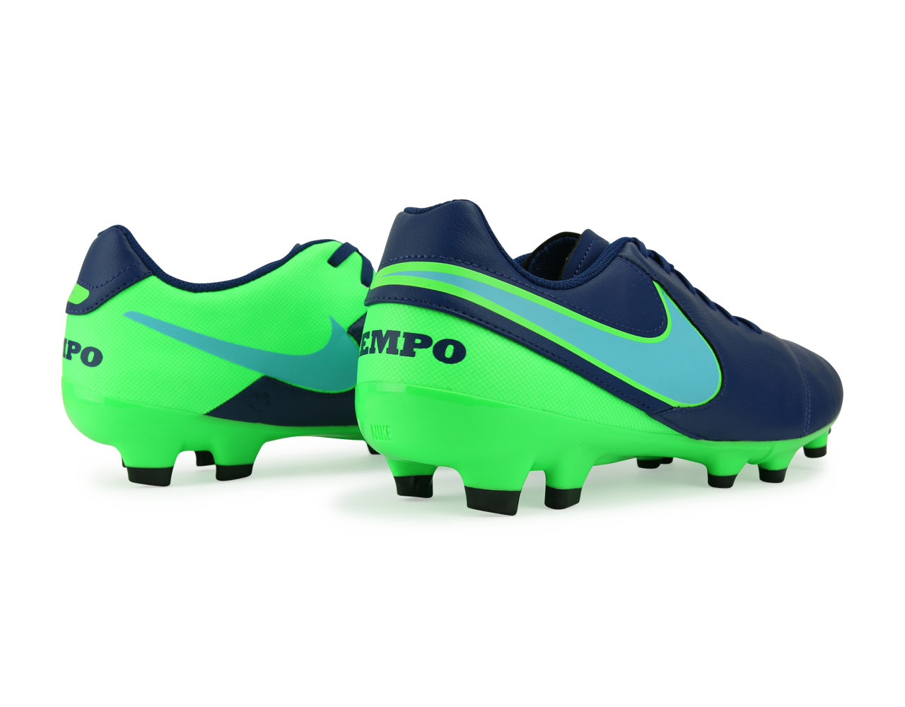 Nike Men's Tiempo Genio II FG Coastal Blue/Polarized Blue/Rage Green